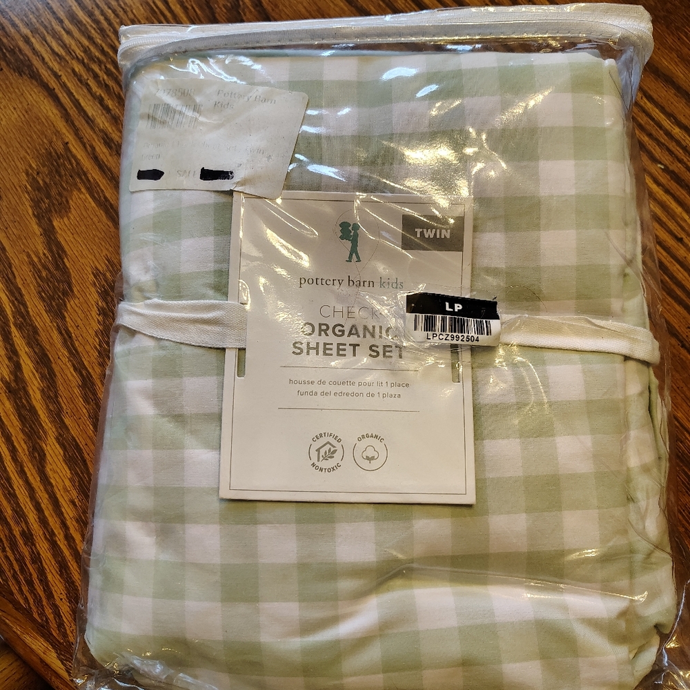 Pottery Barn Kids twin sheets